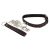 Collier et laisse Cœurs Bad Kitty